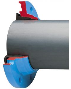 Zweikammer-Flansch für PVC - Rohre